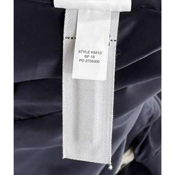 J Crew Parke Blazer Size 8 Suit Jacket Navy Blue Stretch Cotton Style H5513 - Picture 7 of 8